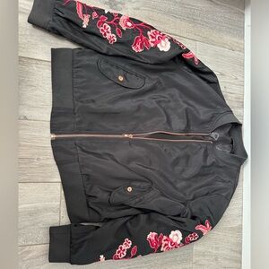 MINKPINK embroidered floral jacket